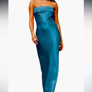 Sexy satin dress